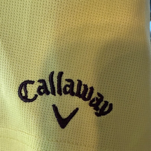 Callaway Men’s Lime Green Performance Polo - Picture 4 of 5